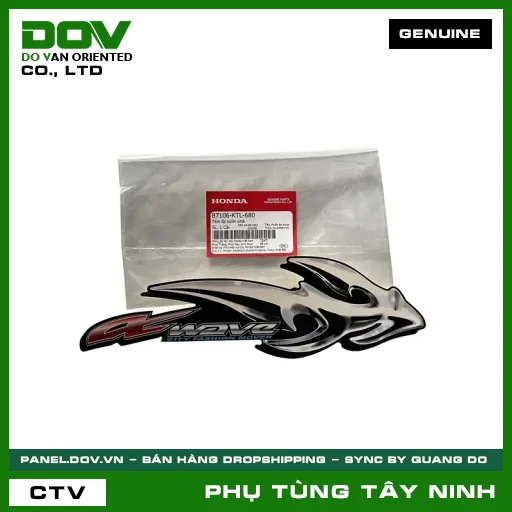 TEM ỐP SƯỜN PHẢI — 87106KTL680