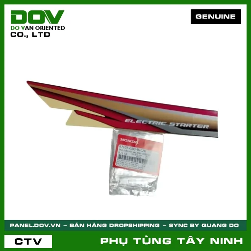 TEM DÈ (CHẮN BÙN) SAU PHẢI *R150CU* — 87107GBGB20ZD
