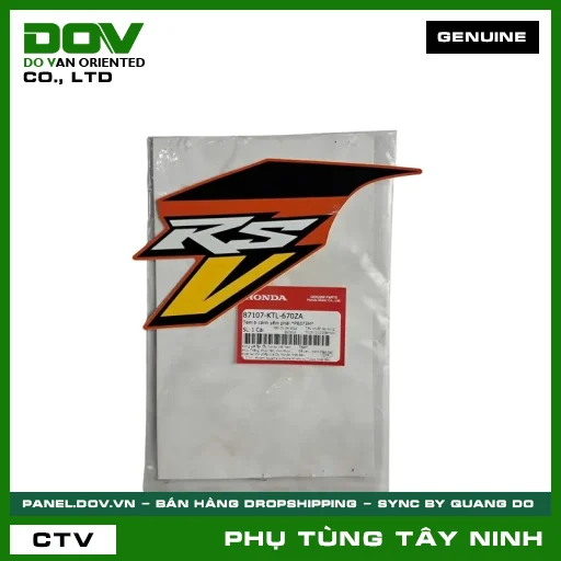 TEM B CÁNH YẾM PHẢI *PB373M* — 87107KTL670ZA