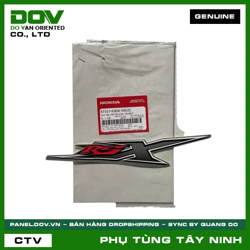 TEM NẮP TRÊN ỐP TRƯỚC *B206M* — 87107KWWV00ZC
