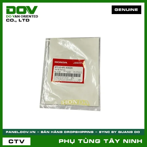 TEM ỐP ĐUÔI SAU — 87110KFL830ZA