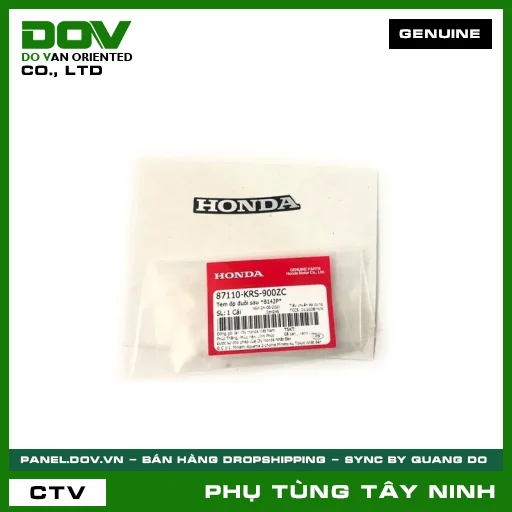 TEM ỐP ĐUÔI SAU *B142P* — 87110KRS900ZC