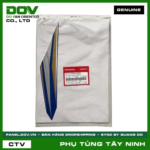 TEM B ỐP SƯỜN PHẢI *B206M* — 87113KWWV00ZC