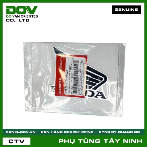 TEM CÁNH CHIM YẾM PHẢI *R315P* — 87122KTM980ZA
