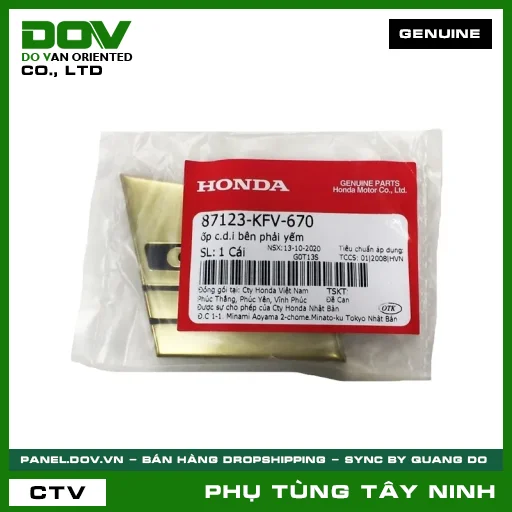 ỐP C.D.I BÊN PHẢI YẾM — 87123KFV670