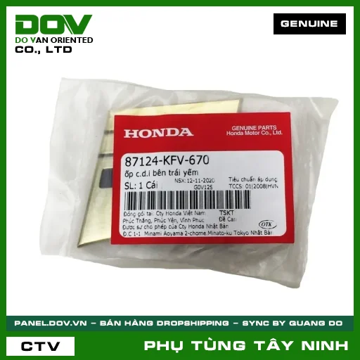 ỐP C.D.I BÊN TRÁI YẾM — 87124KFV670