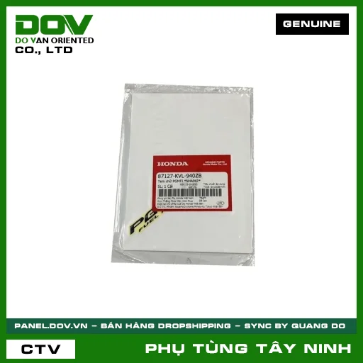 TEM CHỮ PGMFI *NHA96P* — 87127KVL940ZB