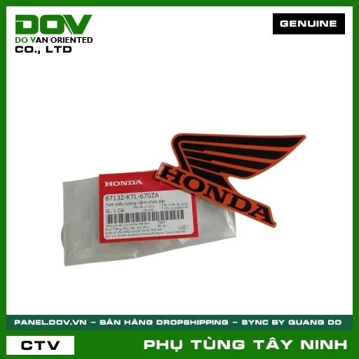 TEM BIỂU TƯỢNG CÁNH CHIM TRÁI — 87132KTL670ZA