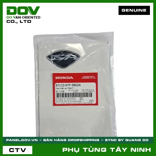 TEM MẶT NẠ *NH1* — 87133KTF980ZA