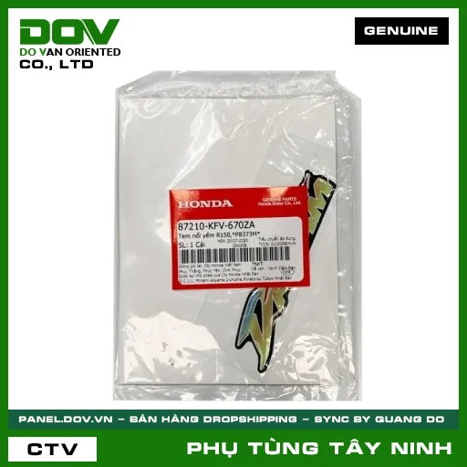 TEM NỔI YẾM R150,*PB373M* — 87210KFV670ZA
