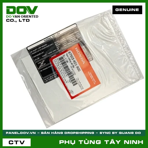 TEM THÔNG SỐ LỐP — 87505K01900