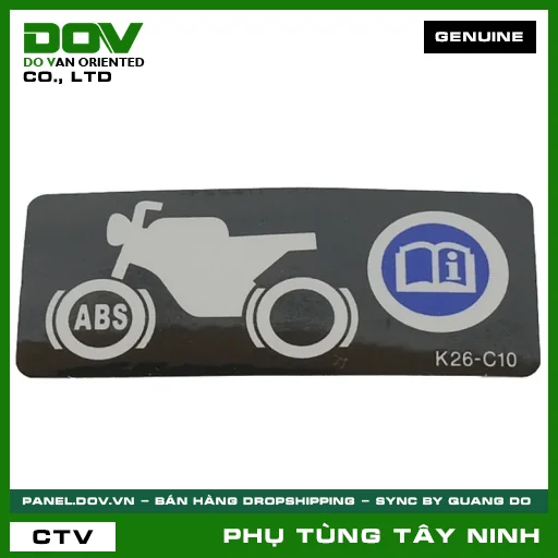 TEM CẢNH BÁO ABS — 87514K26C10