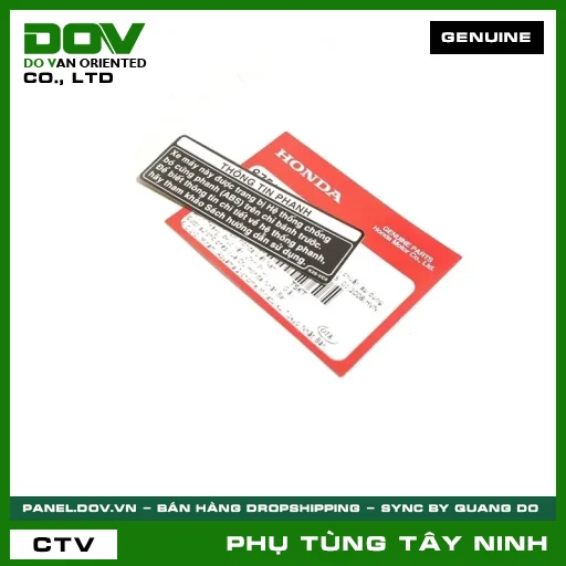 TEM THÔNG TIN ABS — 87514K29VC0