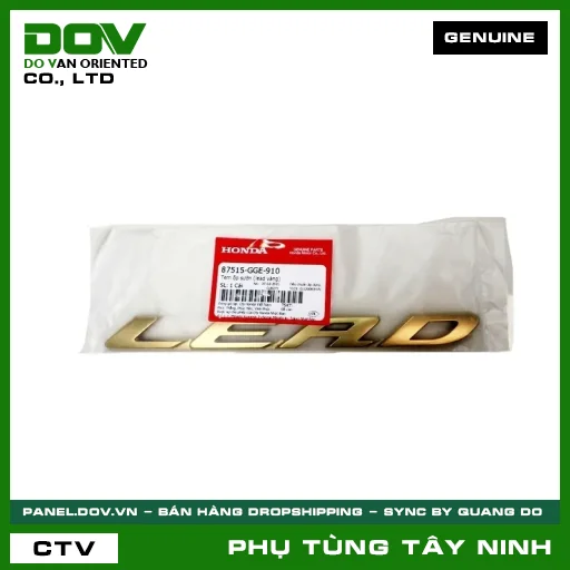 TEM ỐP SƯỜN (LEAD VÀNG) — 87515GGE910