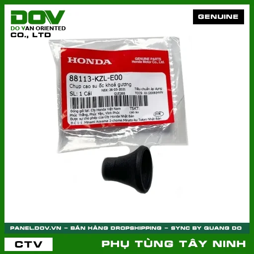 CHỤP CAO SU ỐC KHOÁ GƯƠNG — 88113KZLE00