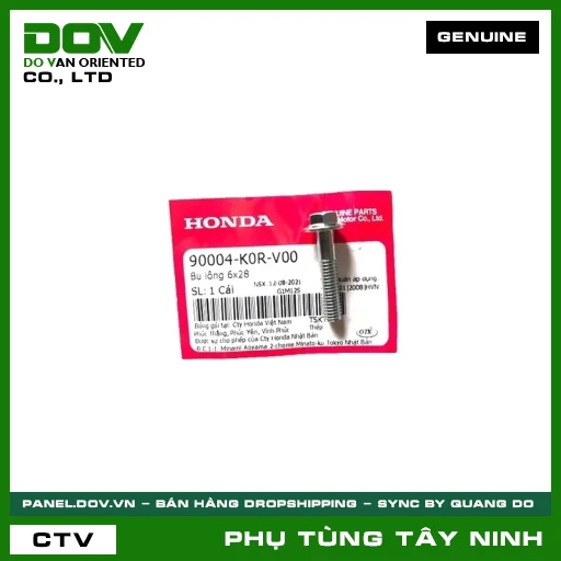 BU LÔNG (ỐC) 6X28 — 90004K0RV00