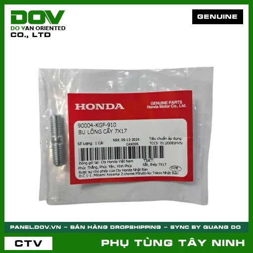 BU LÔNG (ỐC) CẤY 7X17 — 90004KGF910