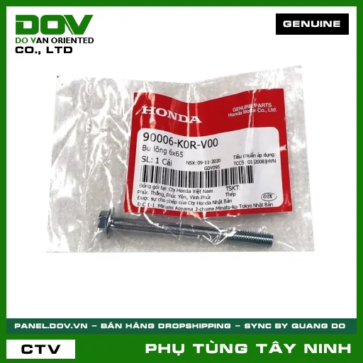BU LÔNG (ỐC) 6X65 — 90006K0RV00
