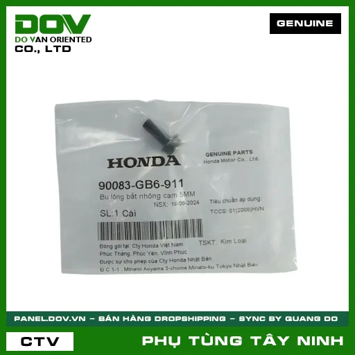 BU LÔNG (ỐC) BẮT NHÔNG CAM 5MM — 90083GB6911