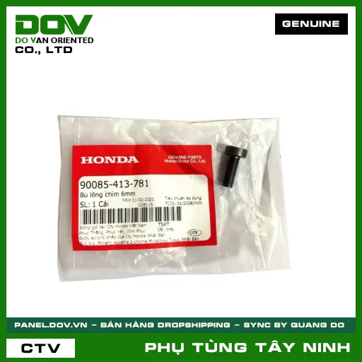BU LÔNG (ỐC) CHÌM 6MM — 90085413781