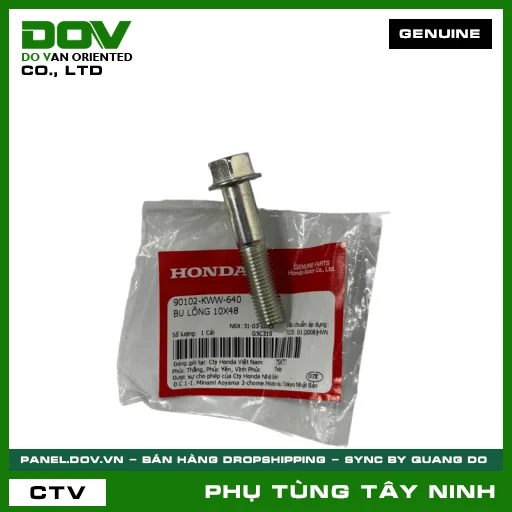 BU LÔNG (ỐC) 10X48 — 90102KWW640