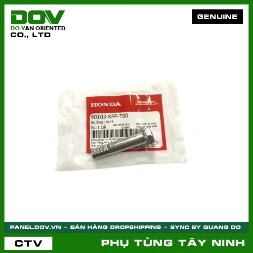 BU LÔNG (ỐC) 10X46 — 90103KPPT00