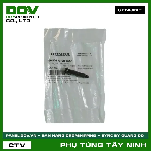 BU LÔNG (ỐC) NẮP SAU TAY LÁI — 90104GN5900