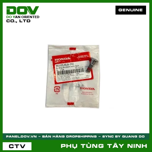 BU LÔNG (ỐC) ĐĨA THẮNG TRƯỚC 8X24 — 90105KL8741