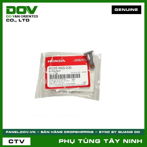 BU LÔNG (ỐC) 8X25 — 90105MGSD30