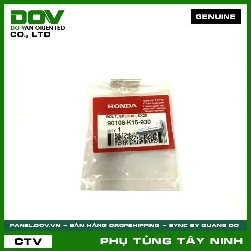 BU LÔNG (ỐC) 6X20 — 90108K15930