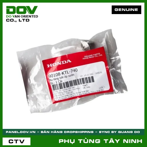BU LÔNG (ỐC) BẮT ỐP SƯỜN — 90108KTL740