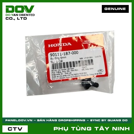 BU LÔNG (ỐC) 6MM — 90111187000
