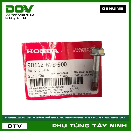 BU LÔNG (ỐC) 6X32 — 90112KVB900