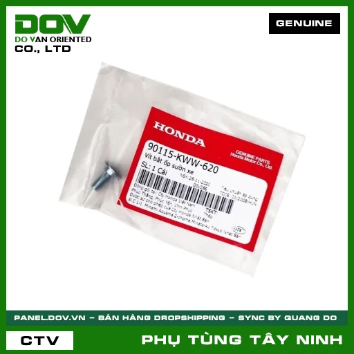 VÍT BẮT ỐP SƯỜN XE — 90115KWW620