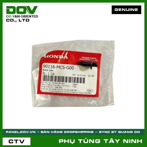 ĐINH TÁN — 90116MCSG00