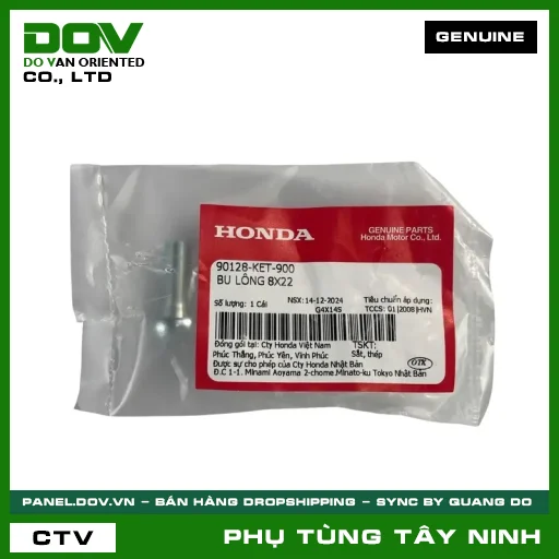 BU LÔNG (ỐC) 8X22 — 90128KET900