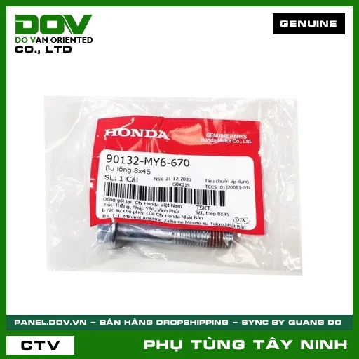 BU LÔNG (ỐC) 8X45 — 90132MY6670