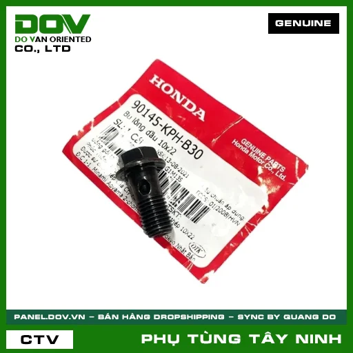 BU LÔNG (ỐC) NHỚT 10X22 — 90145KPHB30