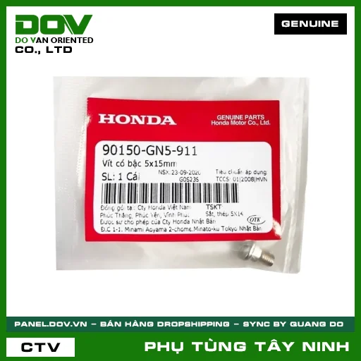 VÍT CÓ BẬC 5X15MM — 90150GN5911