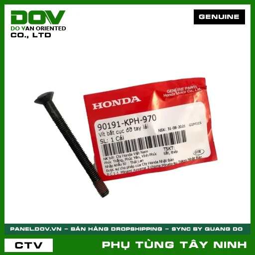 VÍT BẮT CỤC ĐỠ TAY LÁI — 90191KPH970