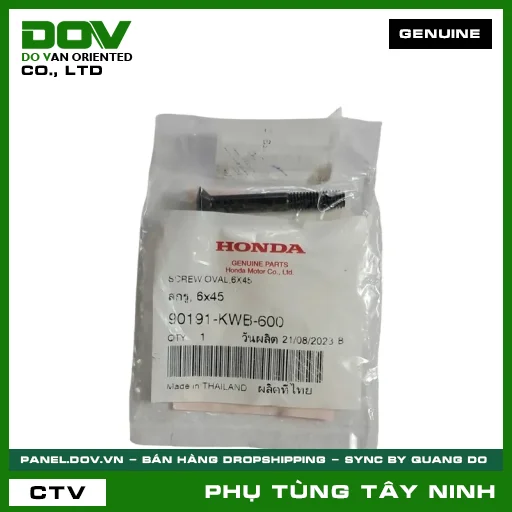 VÍT BẮT ĐẦU TAY LÁI 6X45 — 90191KWB600