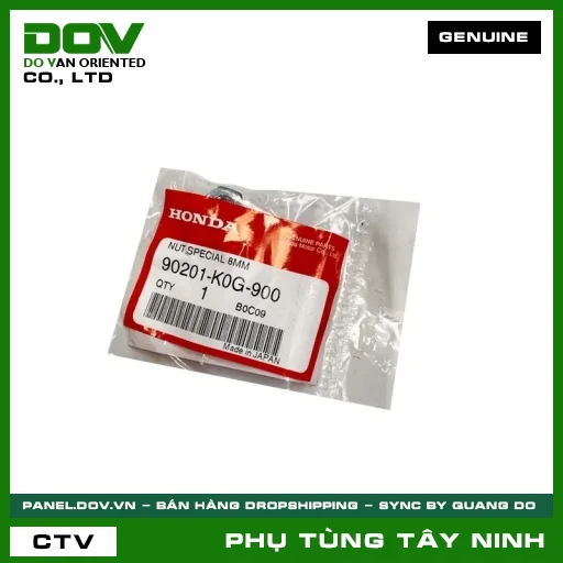 ĐAI ỐC (Ê CU) ĐẶC BIỆT 8MM — 90201K0G900