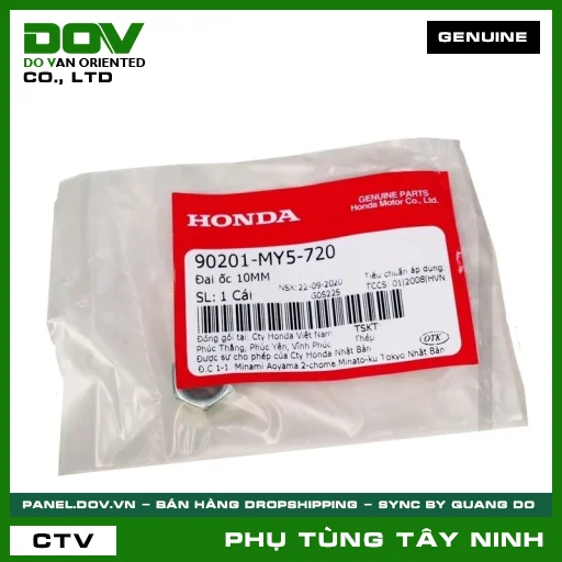ĐAI ỐC (Ê CU) 10MM — 90201MY5720