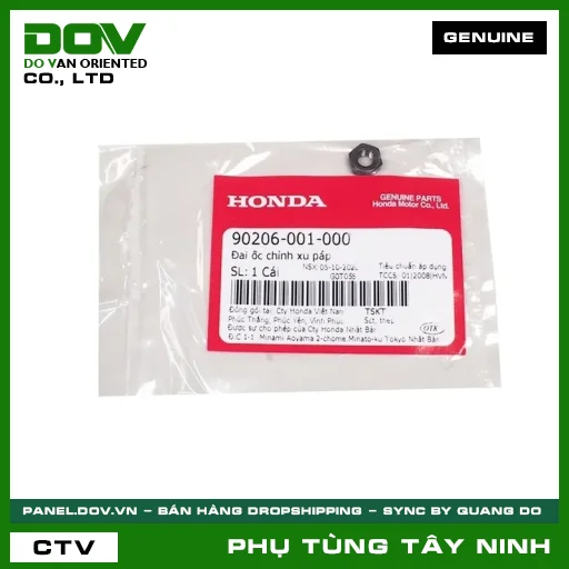 ĐAI ỐC (Ê CU) CHỈNH XU PÁP — 90206001000
