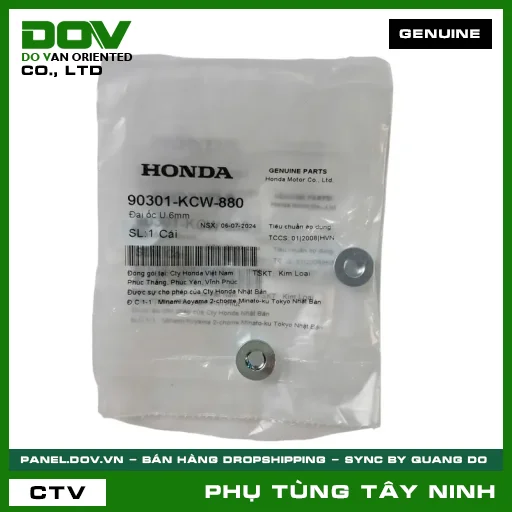 ĐAI ỐC (Ê CU) U 6MM — 90301KCW880