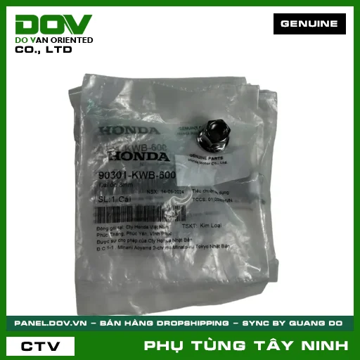 ĐAI ỐC (Ê CU) 8MM — 90301KWB600
