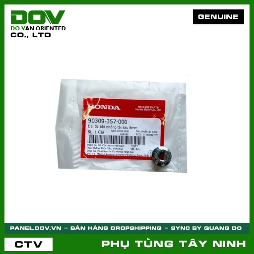 ĐAI ỐC (Ê CU) LỤC GIÁC NHÔNG TẢI SAU 8MM — 90309357000