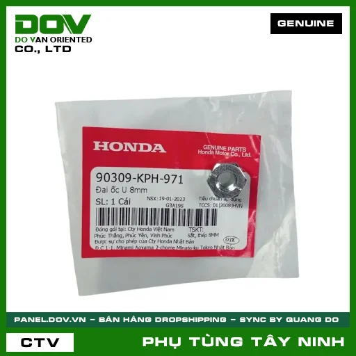 ĐAI ỐC (Ê CU) U 8MM — 90309KPH971