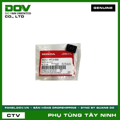 ĐAI ỐC (Ê CU) KẸP 6MM — 90311MT3000