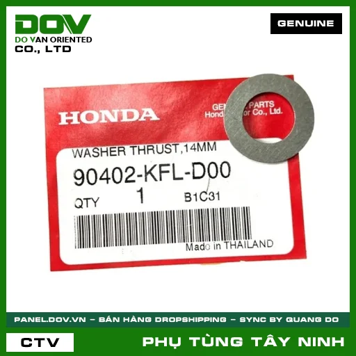 ĐỆM THEN HOA CHẶN 14MM — 90402KFLD00